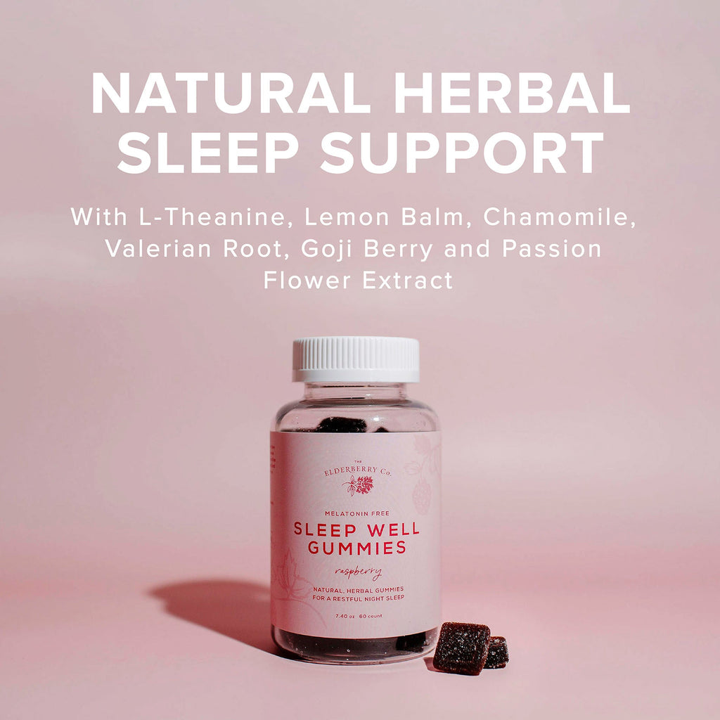 Melatonin-Free Sleep Well Gummies - Adults 60 count