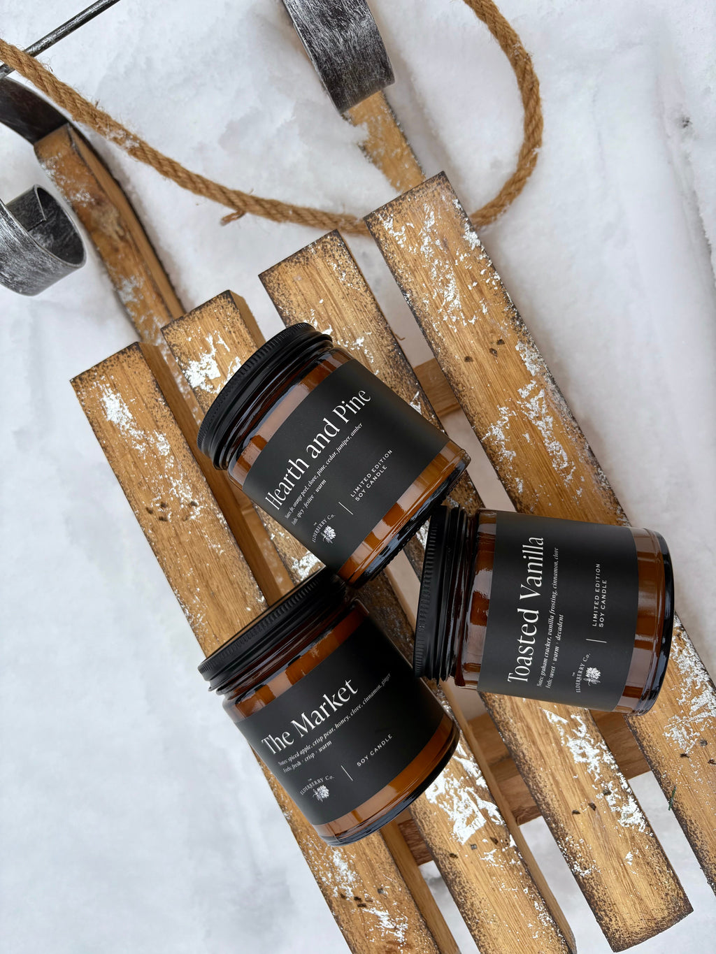 Hearth and Pine Soy Candle