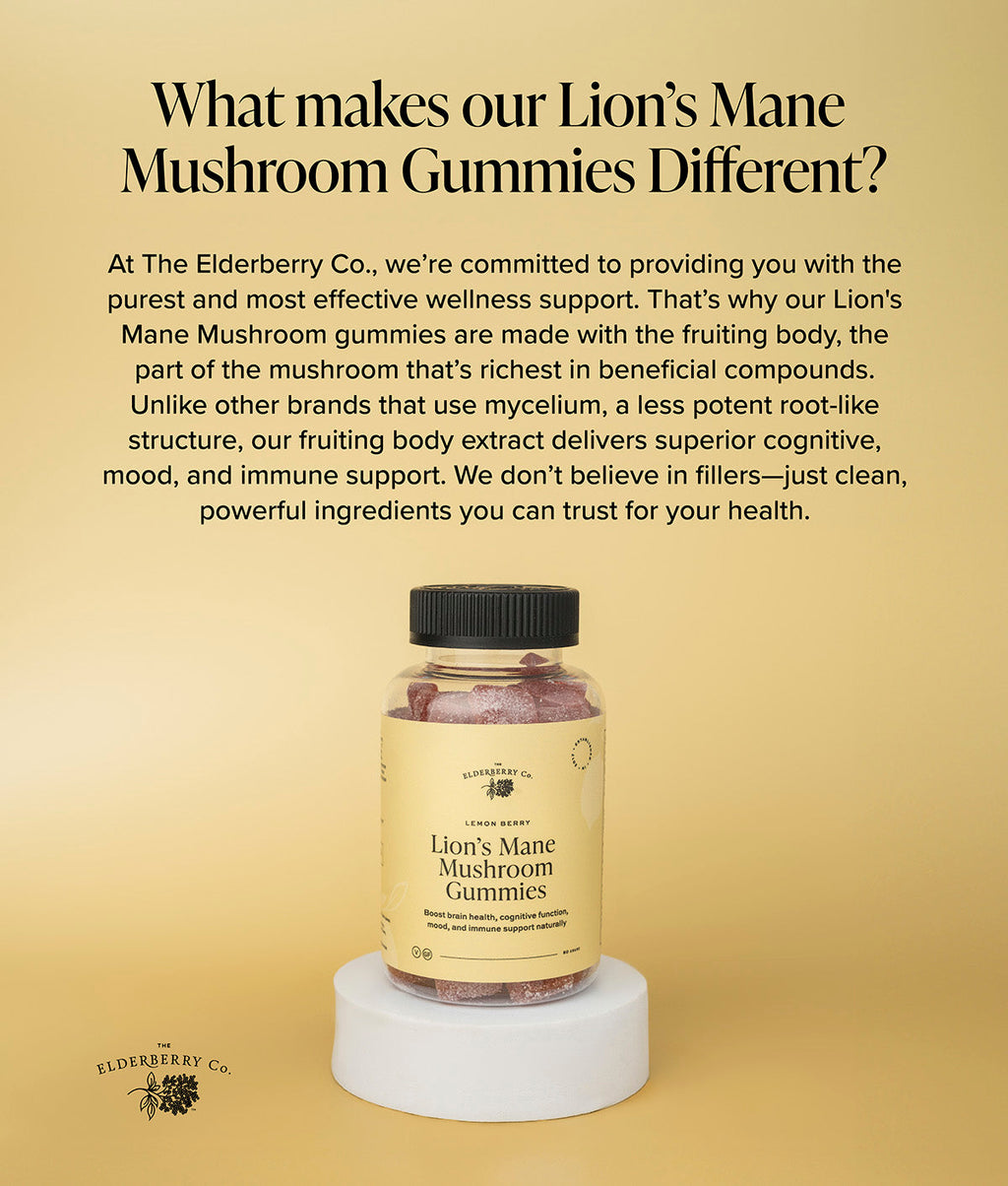 Lion's Mane Mushroom Gummies
