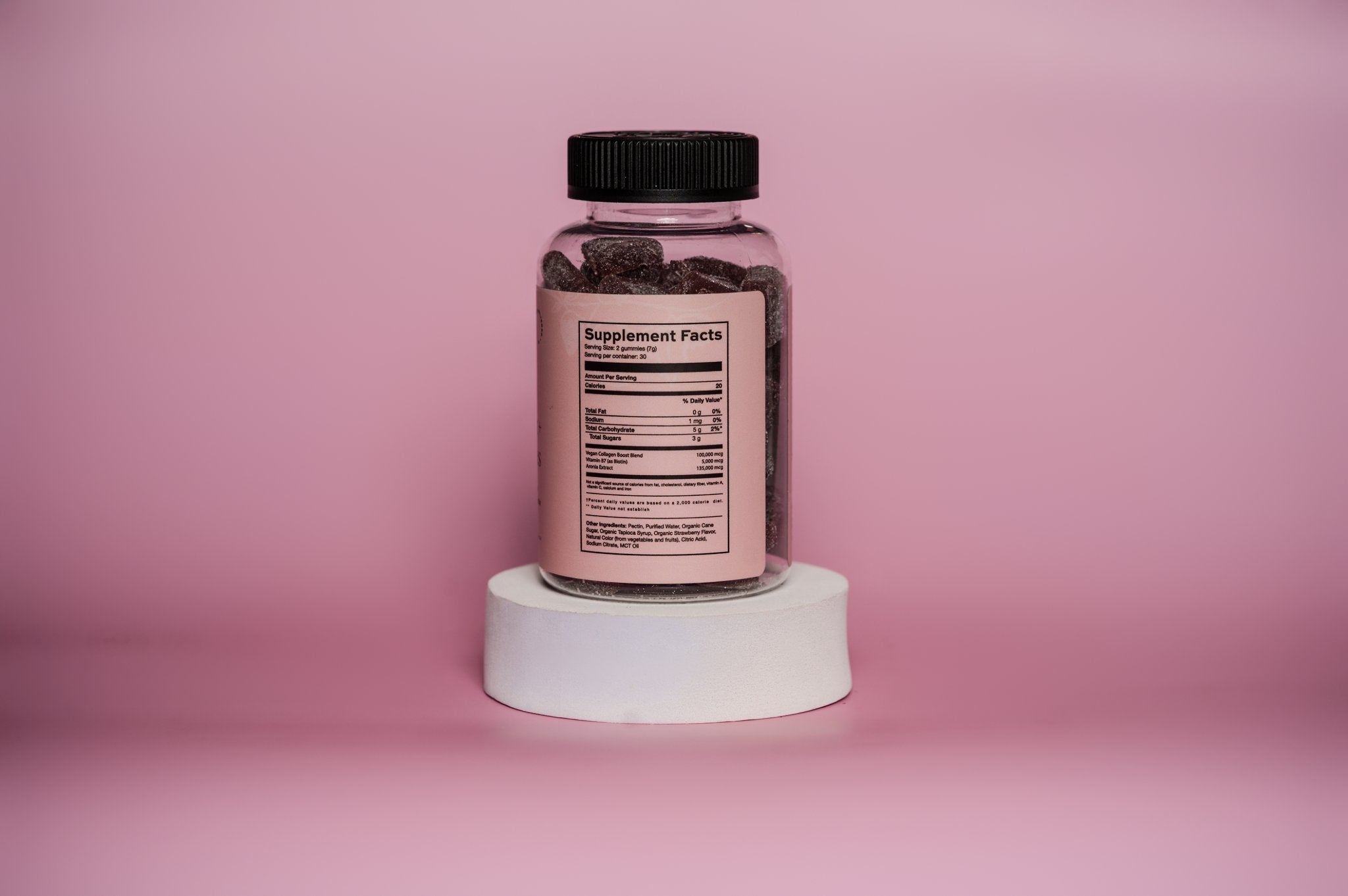 Collagen Boost + Biotin Gummies with Aronia Berries