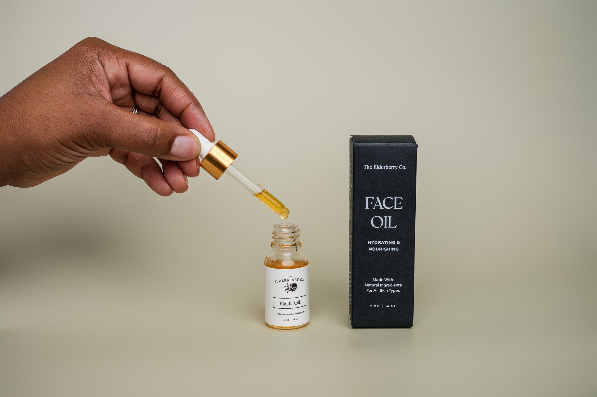 Hydrating Face Oil with Elderflower