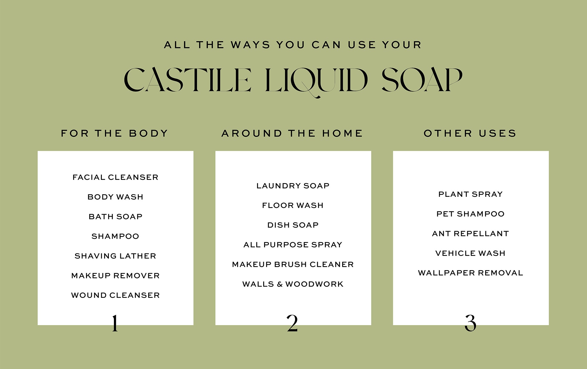 Castille Lemongrass Zen Soap Made with Organic Olive Oils Skincare Gentle and Cleansing Versatile Uses